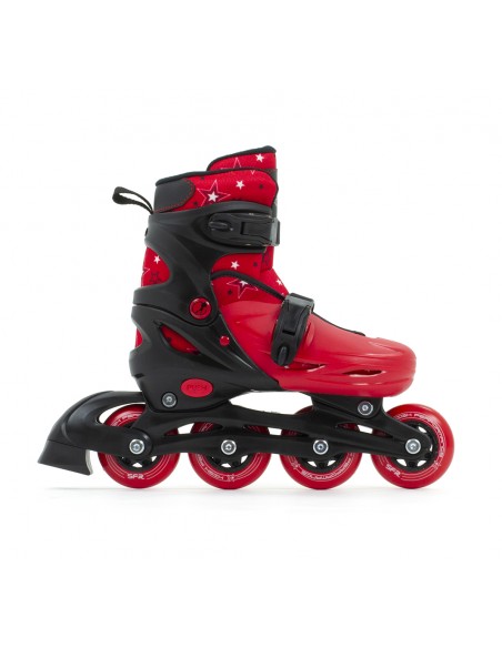 Comprar patines sfr plasma ajustable | negro-rojo| junior