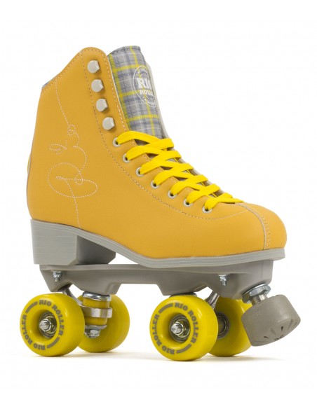 rio roller signature amarillo | patines 4 ruedas