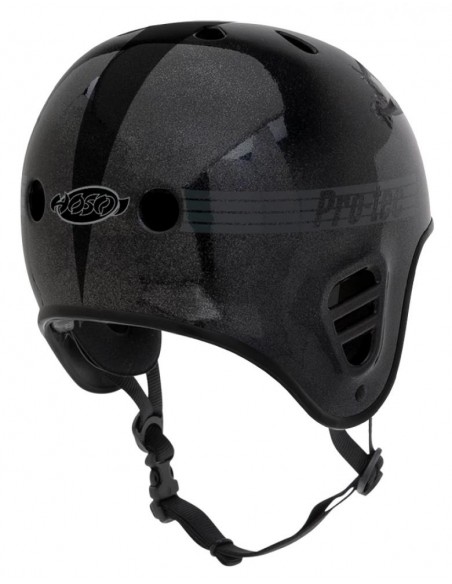 Oferta casco pro-tec full cut hosoi negro metalico