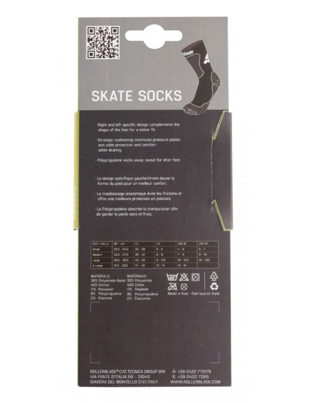 Comprar calcetines rollerblade skate | negro-verde