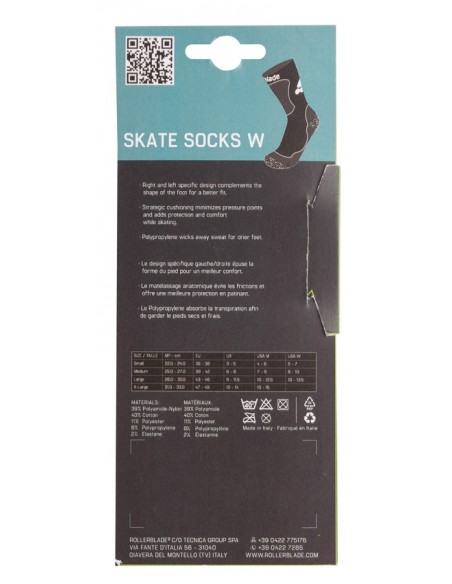 Comprar calcetines rollerblade skate | negro-rosa