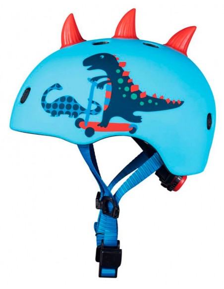 casco micro dinosaurios 3d
