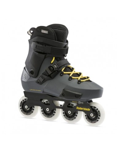rollerblade skates twister edge | anthracite-yellow