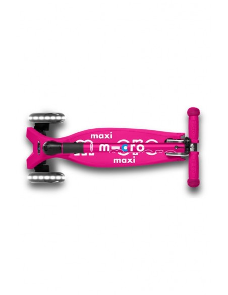 Oferta micro maxi deluxe rosa led plegable