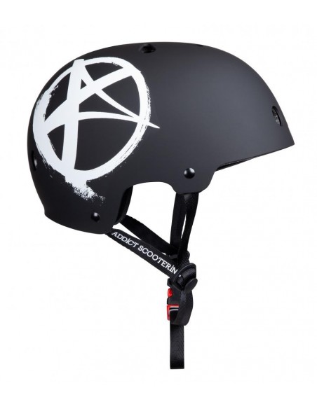 casco addict logo black