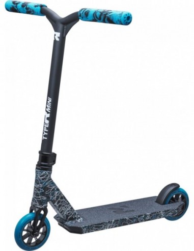 root industries type r mini scooter splatter blue