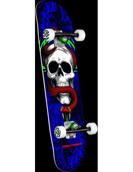 Comprar powell peralta skull & snake one off royal blue birch 7.75" x 31.08" complete skate