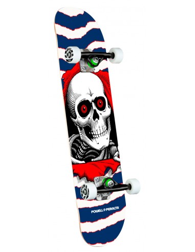 powell peralta ripper one off navy birch 7.75" x 31.08" complete skate
