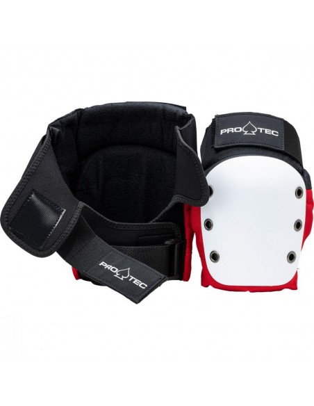 Comprar pro-tec  street knee-elbow pad set red-white-black