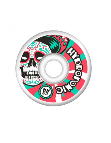 ruedas hydroponic mexican skull 2.0 red 52mm 100a