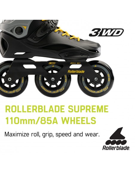 Producto rollerblade rb 110 3wd negro-amarillo