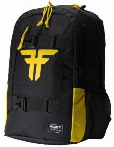 fallen backpack board bag - black / yellow