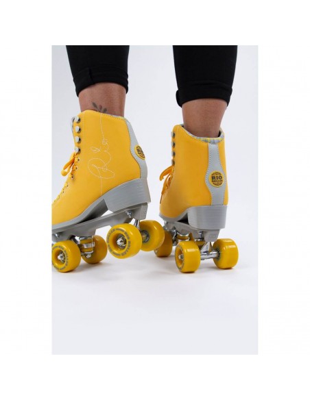 Producto rio roller signature quad skates - amarillo
