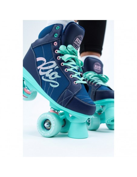 Producto rio roller lumina quad skates | azul marino-verde