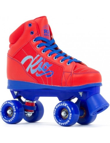 rio roller lumina quad skates | rojo-azul