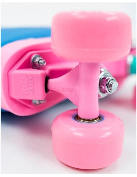 Oferta rio roller lumina quad skates | azul-rosa