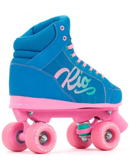 Venta rio roller lumina quad skates | azul-rosa