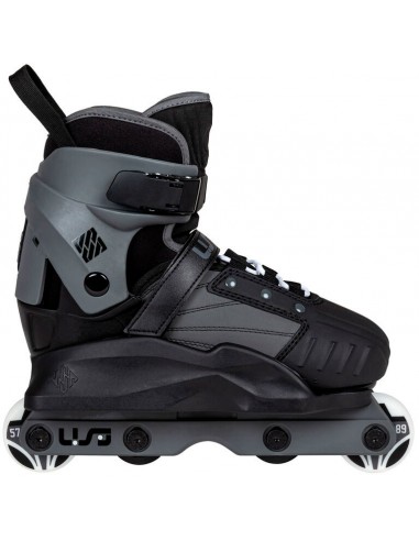 patines agresivos para niños usd transformer negro - gris. extensible en 4 tallas