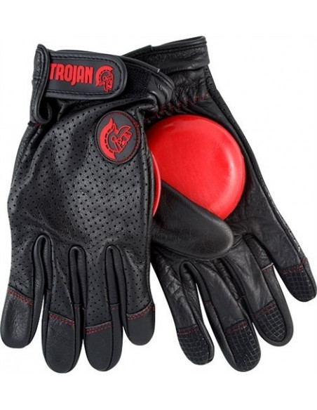 guantes trojan leather gloves