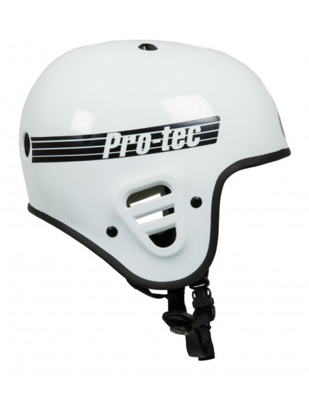 Comprar casco pro-tec full cut blanco brillo